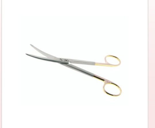 Mayo Scissors TC Curved