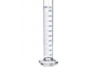 Measuring Cylinder, Hexagonal base - 250 ml (VET212)