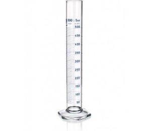 Measuring Cylinder, Hexagonal base - 1000 ml (VET214)